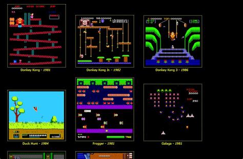 Free 80s Games Web Play Classic 80s Arcade Games Printable