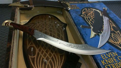 United Cutlery Elven Knife Of Strider Uc1371 Aragorn Lord Of The Rings