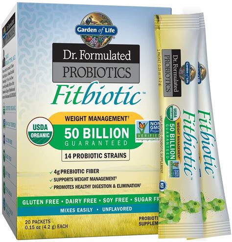 Garden Of Life Dr Formulated Probiotics Fitbiotic Weight Management