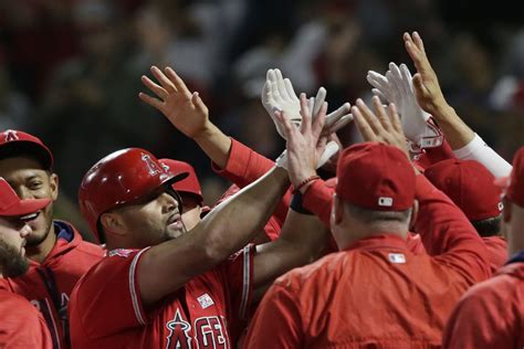 Angels Slugger Albert Pujols Joins The 600 Homer Club With A Grand Slam
