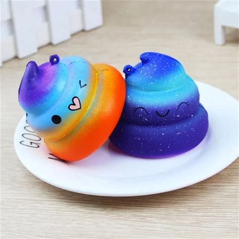 Poop Squeeze Toy Soft Squishies Kawaii Yummy Food Poo Slow Rising Crema