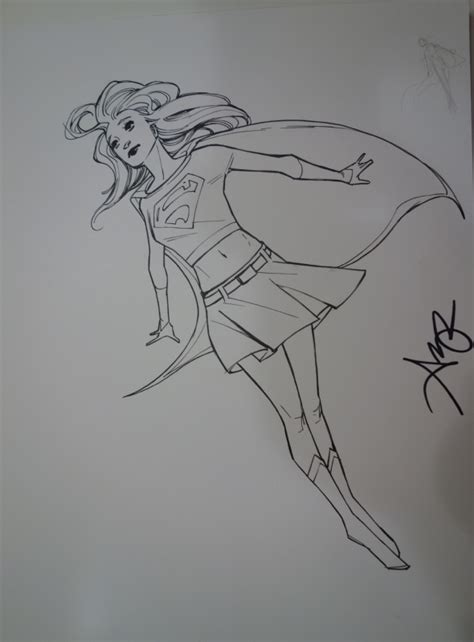 Supergirl By Amy Reeder In Michael Barreras Amy Reeder Comic Art