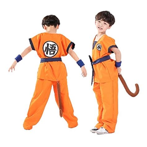 Buy Dragon Ball Costume Son Goku Suit Outfit Cosplay Costume Adult Kids