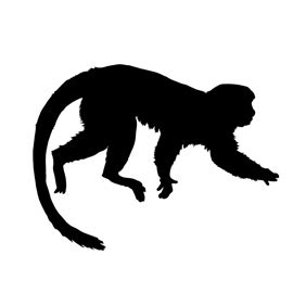 Free Free 318 Silhouette Monkey Svg Free SVG PNG EPS DXF File
