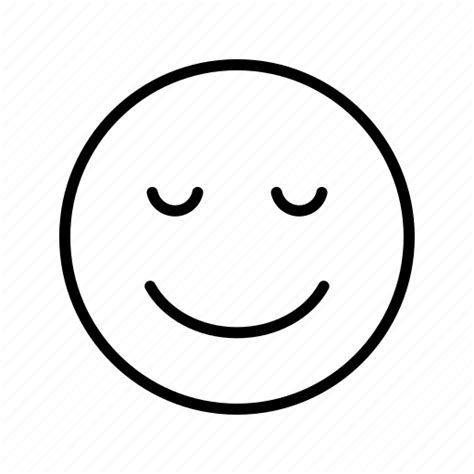 Calm Emoji Emoticon Face Icon