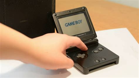 Nintendo Game Babe Advance SP Onyx Black Handheld System YouTube
