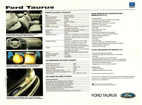 1995 Ford Taurus Brochure