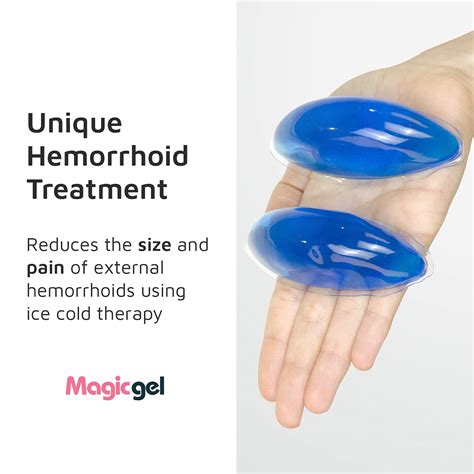 Buy 2 Pack Hemmeroid Treatment Using Cryotherapy Ice Pack For Instant