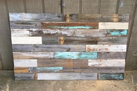 I built this farmhouse headboard using plan #23 farmhouse bed on page 136 in ana white's new book the handbuilt home. Farmhouse Rustic chippy paint cottage whitewashed grey ...