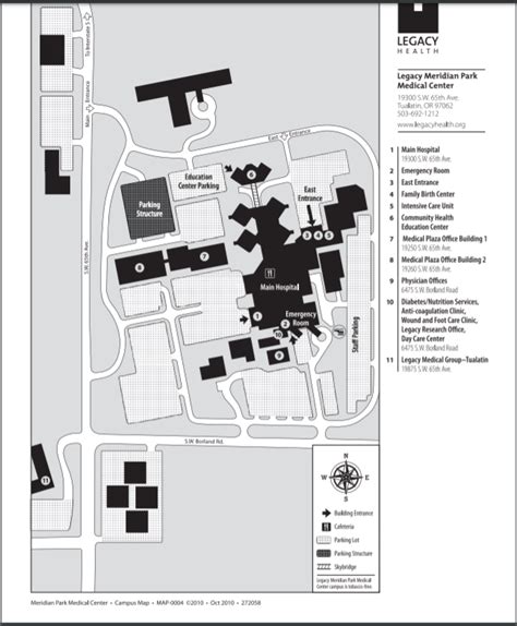 Kaiser Permanente Sunnyside Campus Map