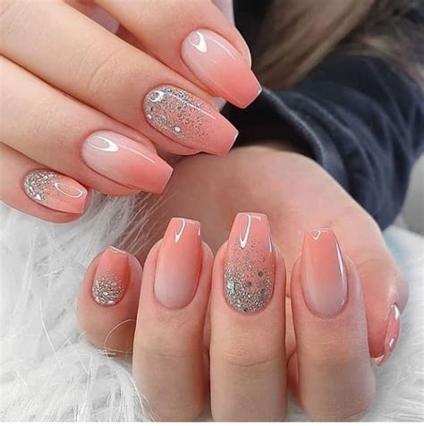 40 beautiful wedding nail designs for modern brides the glossychic in 2020 ombre nail