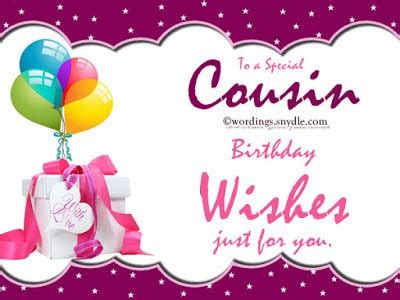 I hope when we grow up we will sit around and laugh by remembering those. Top Images of Happy Birthday Wishes for Cousin (Sister and ...