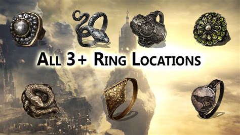 All Plus 3 Ring Locations Ringed City Dlc Dark Souls 3 Youtube