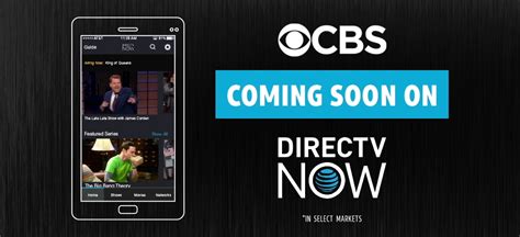 Then switch to directv, the grab a front row seat at the season's biggest matches when you add sports packages to your however, games broadcast by your local fox or cbs affiliate, and select international games, will. CBS Networks to Launch on DIRECTV NOW