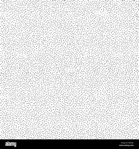 Dotted Seamless Pattern Doodle Dot Tiled Background Monochrome