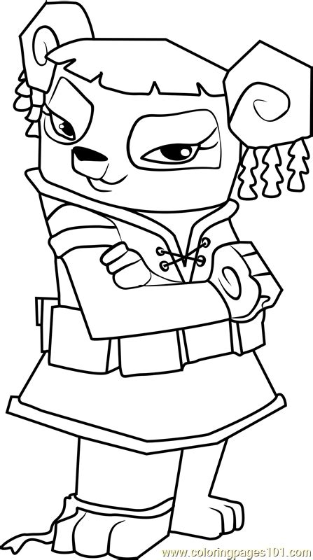 Animal jam is an interesting and exciting game. Image result for animal jam coloring pages liza | Animal jam, Rabbit colors, Coloring pages