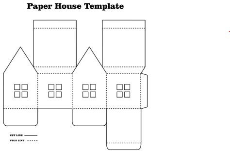 10 Free Paper House Templates In Pdf Word Excel Samples
