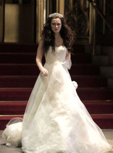 it blog blair waldorf s wedding dress vera wang