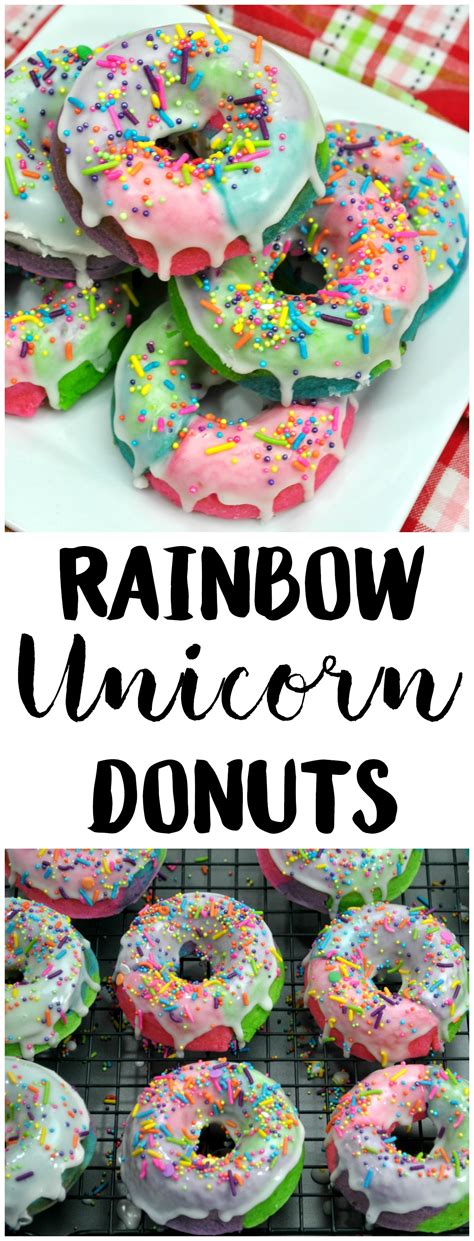 Rainbow Unicorn Sprinkles Donuts Recipe Not Quite
