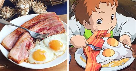 Japanese Woman Recreates The Delicious Food From Studio Ghibli Films 9gag