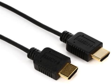 Startech Hdmimm6hss Hdmi Cable 6 Foot Black Sweetwater