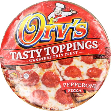 Orvs Tasty Toppings Pepperoni Pizza 158 Oz Kroger