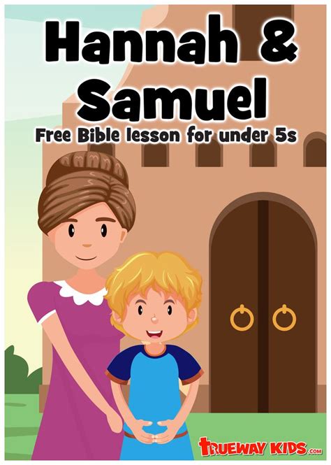 Pin On Hannah And Samuel Preschool Bible Lesson And Crafts
