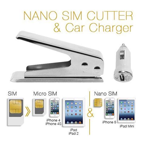 Techno Earth Standard Micro Nano Sim Card Cutter2 Adapter Tanga