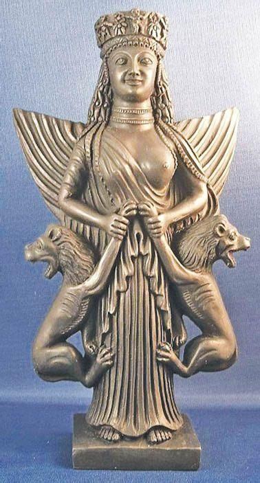 Anahita Lady Of The Beasts Statue Goddess Statue Ancient Goddesses