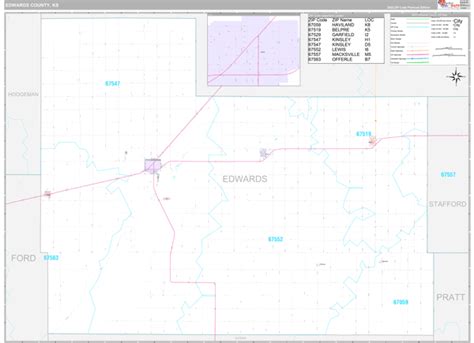 Maps Of Edwards County Kansas