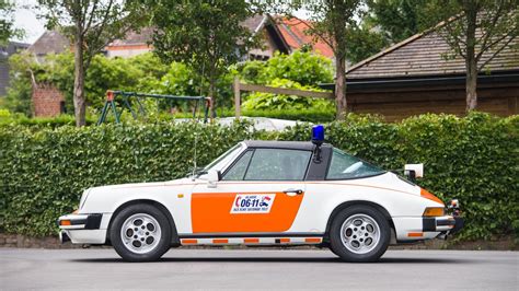 At the best online prices at ebay! 1989 Porsche 911 Targa Dutch police car up for auction