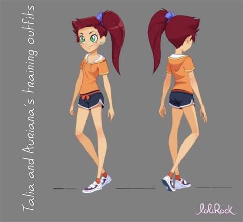 Lolirock Character Sheets Training Clothes Character Sheet Magical Girl Films Series Games