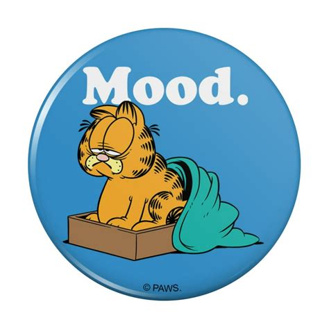 Garfield Mood Pinback Button Pin