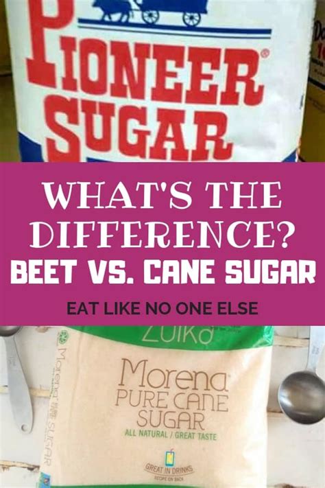 Difference Between Beet Sugar And Cane Sugar Eat Like No