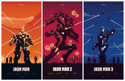 Iron Man Movies Movie Poster Poster Collage Marvel Cinematic