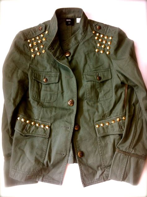 Vintage Green Army Jacket Army Military