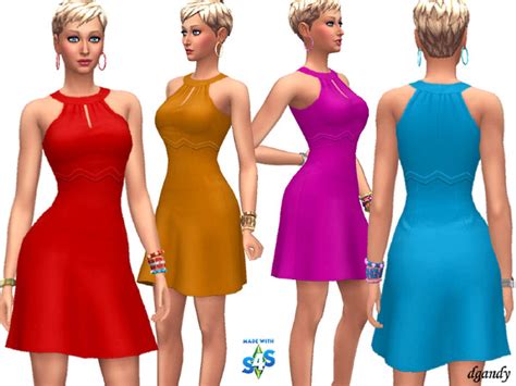 Dress 20191020 By Dgandy At Tsr Sims 4 Updates