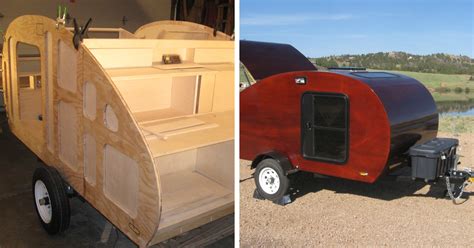 What is a teardrop camper? How To Build Your Own Teardrop Trailer From Scratch | BuzzNick