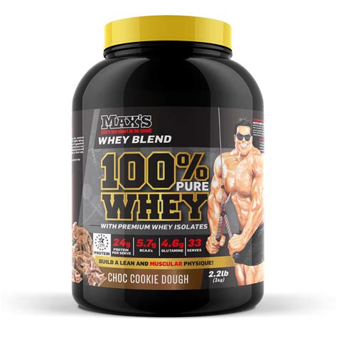 100% Whey Protein | MAX'S Protein Official™