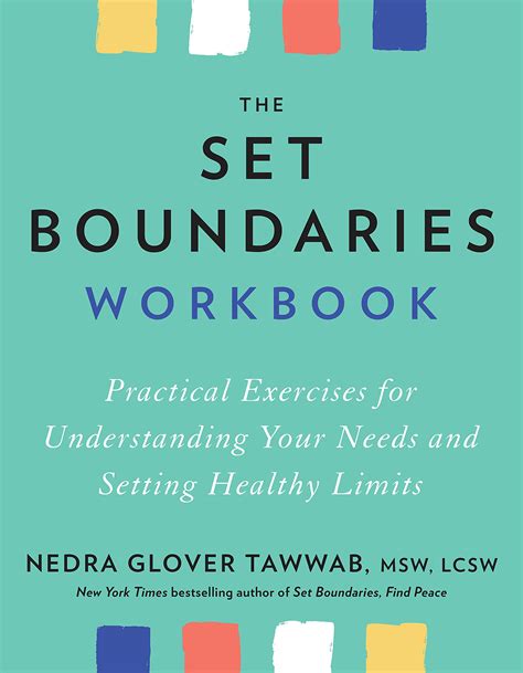 The Set Boundaries Workbook Nedra Glover Tawwab