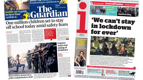 Newspaper Headlines One Million Pupils Stay Home As Schools Open And Rules Ease Bbc News