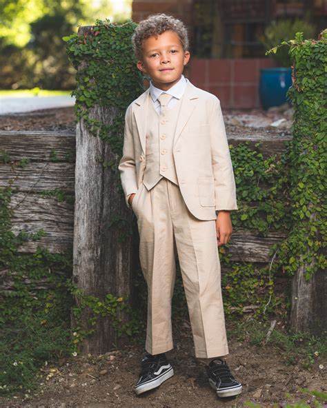 Where Can I Get Boys Sizes Sand Colored Wedding Suits And Outfits