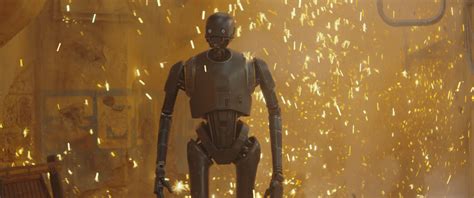 Rogue One K 2so Droid Taking Star Wars World By Storm Time