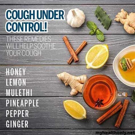 20 Home Remedy For Cough Symptoms And Prevention My Health Only