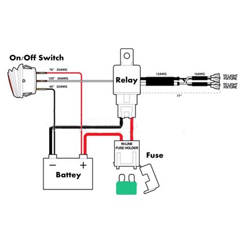 Led Wiring Diagram With Relay Circuit Diagram
