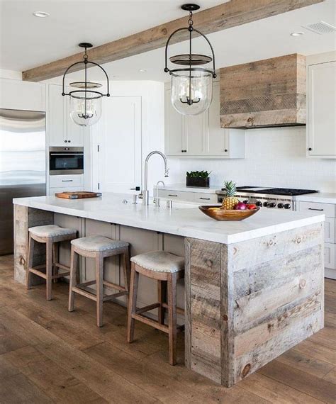 Awesome Rustic Kitchen Island Design Ideas Pimphomee Galley
