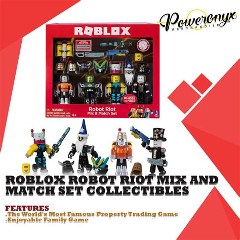 Roblox Robot Riot Mix And Match Set Shopee Philippines
