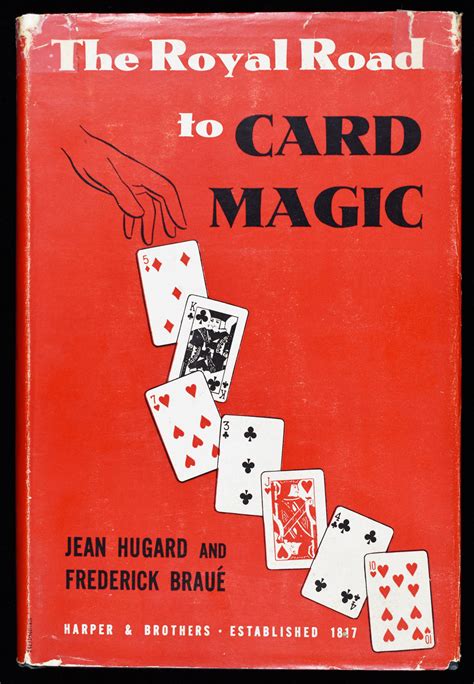 Maybe you would like to learn more about one of these? The Royal Road to Card Magic - Quicker than the Eye