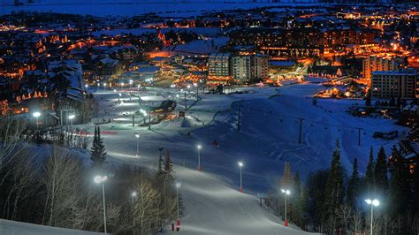 Night Skiing At Steamboat Resort In Colorado Mountain Mover Blog