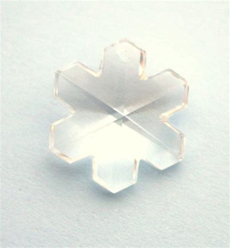 Beautiful Swarovski 8811 Clear Snowflake Pendant Swarovski Etsy